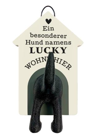 Leinenhalter für  Lucky - creme